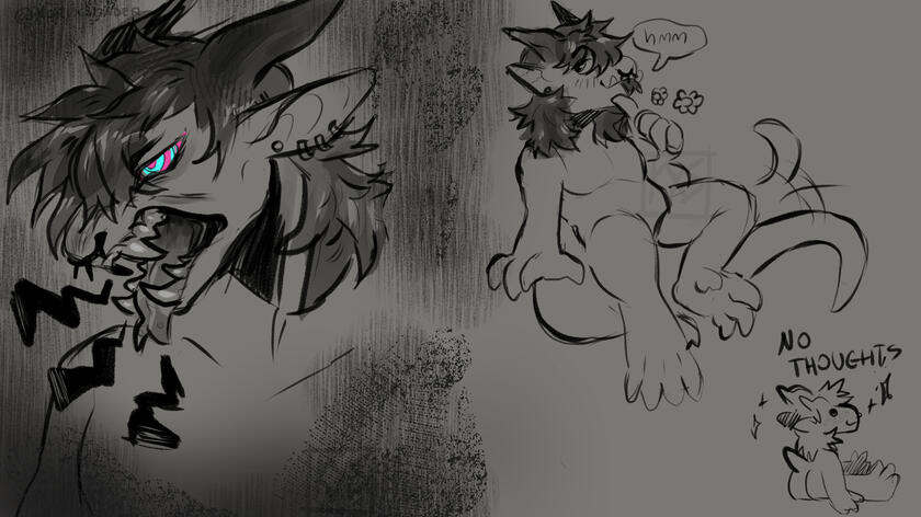 Gallow Sketch Page - @Korixsonder